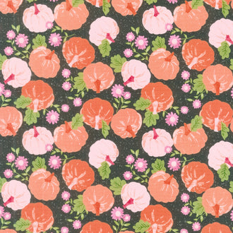 Hey Boo - Pumpkin Patch Midnight Yardage