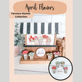 Farmers Market Collection - Farm Market Flowers Embroidery Kit Primary Image