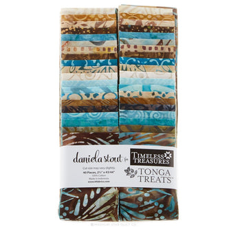 Tonga Treats Batiks - Romance 2.5" Strips
