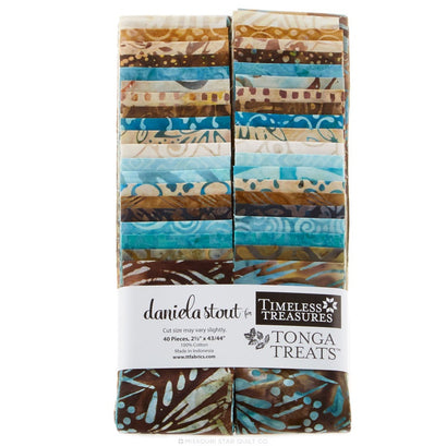 Tonga Treats Batiks - Romance 2.5" Strips