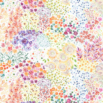 Floribunda - Flower Child Cloud Yardage