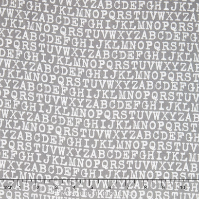 Cozy Cotton Boy - Grey Flannel Yardage