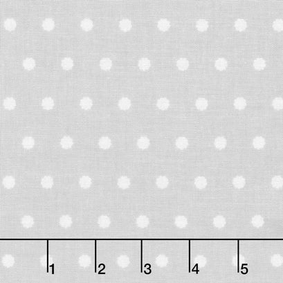 Flit and Bloom - Bloom Scalloped Dot Gray Yardage