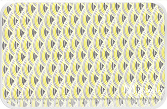 Evening Blooms - Rainbow Yellow Yardage