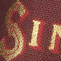 Sewing with Singer - Sewing Red Metallic Yardage