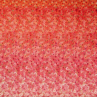 Glorious Garden - Flower Ombre Multi Yardage
