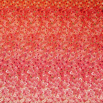 Glorious Garden - Flower Ombre Multi Yardage