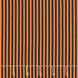 Pinstripe - 1/8" Stripe Pumpkin Halloween Yardage Primary Image