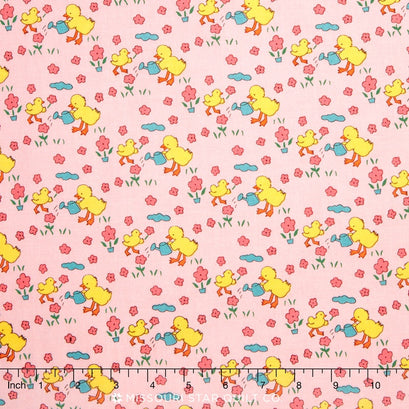 Toy Chest - Baby Chicks Pink Yardage
