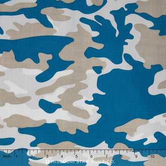 Military Max - Camo Blue Yardage