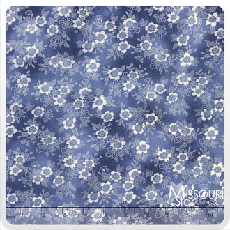 Oriental Traditions Indigo - Indigo Yardage
