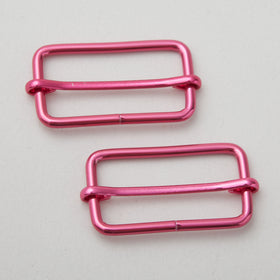 Sallie Tomato Tula Pink 1-1/2" Slider Buckle - Set of Two Pink Primary Image