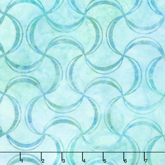 Artisan Batiks - Anemone Waves Sea Glass Yardage