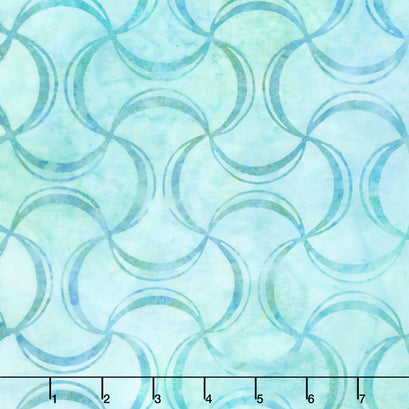 Artisan Batiks - Anemone Waves Sea Glass Yardage