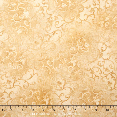 Wilmington Essentials - Scroll Tan 108" Backing