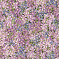 Avery Hill - Blossom Flowers Lavender Metallic Yardage