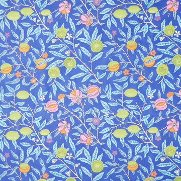 Kaffe Fassett x The Original Morris & Co. - Fruit Cobalt Yardage