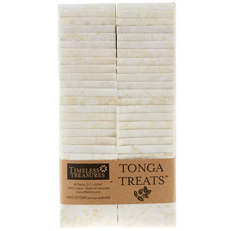 Tonga Treats Batiks - Pearl 2.5" Strips