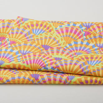 Kaffe Fassett - Stash Paper Fans Yellow 2 Yard Cut