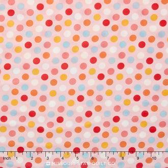 Just Dreamy 2 - Dots Pink Knit Yardage