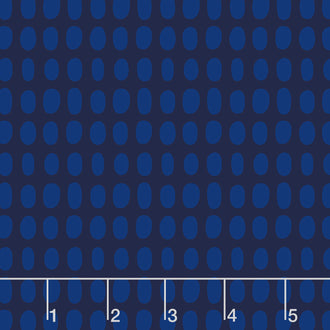 Night Rainbow - Spot Blueberry Yardage