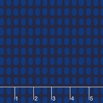 Night Rainbow - Spot Blueberry Yardage