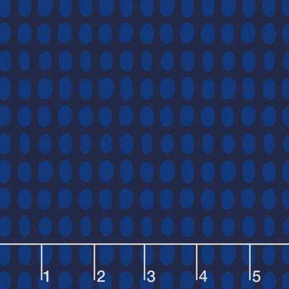 Night Rainbow - Spot Blueberry Yardage