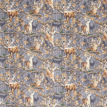 Realtree - Plank Deer and Branches Multi Yardage