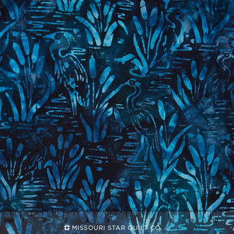Artisan Batiks - Wildlife Sanctuary 2 Blue Yardage