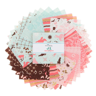 Boots and Spurs Pink Colorway 5" Stackers