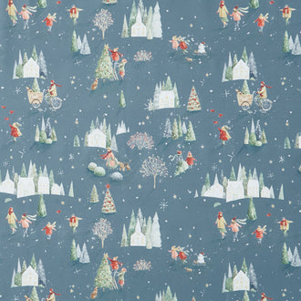 Magical Winterland - Winter Scene Winter Yardage