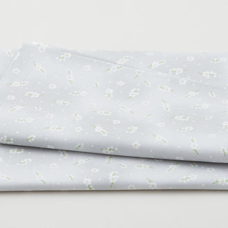 Greenery Favorites - Mini Floral Grey 2 Yard Cut