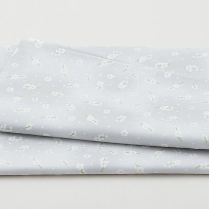 Greenery Favorites - Mini Floral Grey 2 Yard Cut