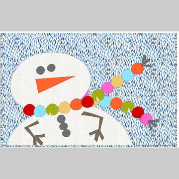 Let It Snow Floor Canvas Kit