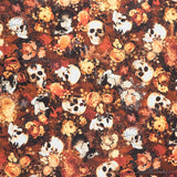 Dreadful Delights - Skulls Eerie Yardage Primary Image