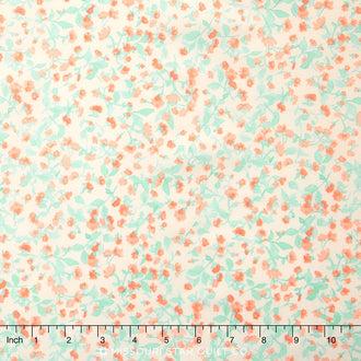 Woodland Clearing - Vine Ivory Yardage