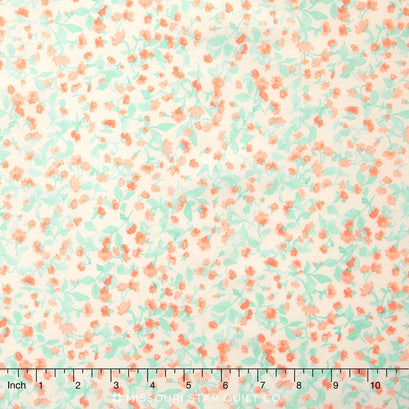 Woodland Clearing - Vine Ivory Yardage