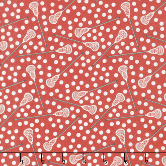Varsity - Lacrosse Red Yardage