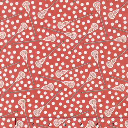 Varsity - Lacrosse Red Yardage