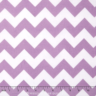 Medium Chevron - Lavender 108" Backing
