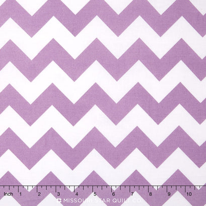 Medium Chevron - Lavender 108" Backing