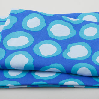 Kaffe Fassett - Collective February 2023 Fish Lips - Blue 2 Yard Cut