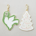 Tree & Dove Zipper Charm Primary Image