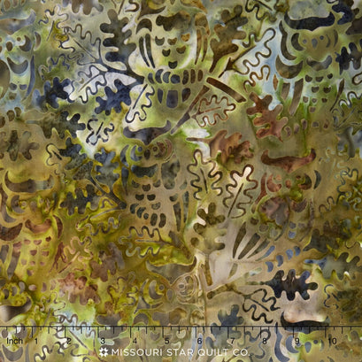 Artisan Batiks - Wildlife Sanctuary 3 Owls Earth Yardage
