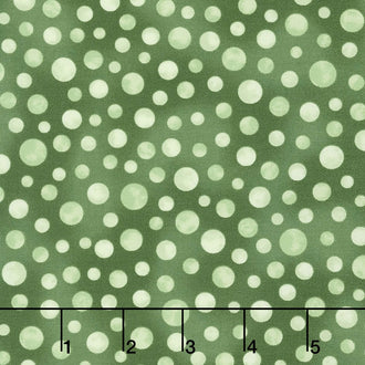 Florentina Rose - Dots Sage Yardage