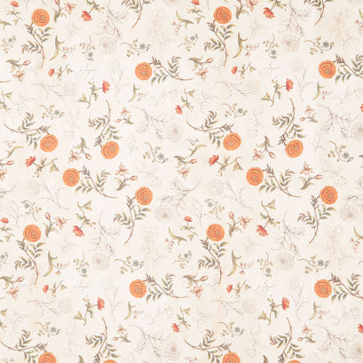 Eclectic Elements - Palette Orange Sketchbook Orange Yardage