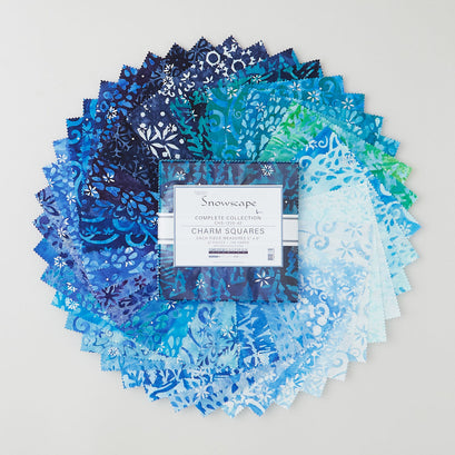 Artisan Batiks Snowscape Metallic Charm Pack