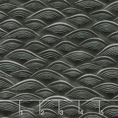 Imperial Collection 14 - Waves Black Yardage