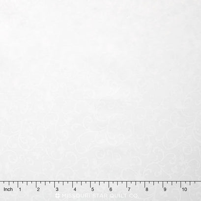 Wilmington Essentials - Scroll White on White 108" Backing