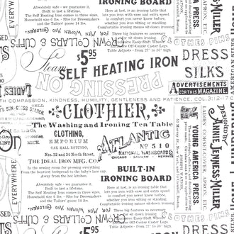 Press On - Pressing Matters White Yardage